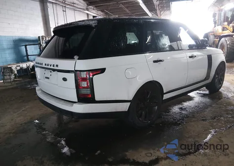 2017 Land Rover Range Rover 3.0L V6 Supercharged Hse z USA, uszkodzony, nr VIN SALGS2FV8HA375544